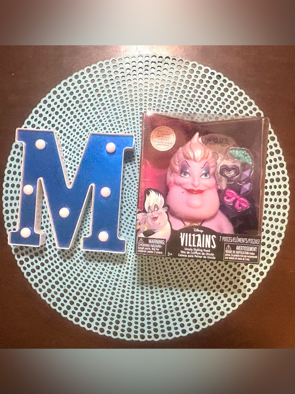 Disney Villains "Ursula" Styling Head, The Little Mermaid NIB